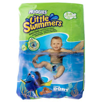 Подгузники-трусики для детей HUGGIES (Хаггис) Little Swimmer для плавания размер 3-4 (7-15кг) 12 шт