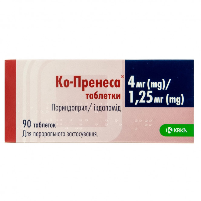 Ko-Prenes of the tab. 4mg/1.25mg No. 90