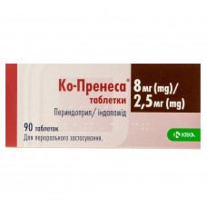 Ko-Prenes of the tab. 8mg/2.5mg No. 90