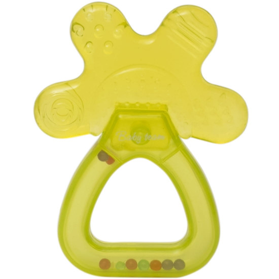 The teether rattle children's BABY TEAM (Baby Tim) the article 4036 with water since 4 months of 1 piece