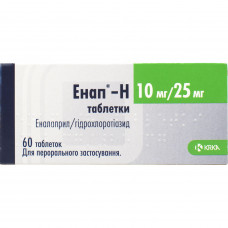 Enap H tab. 10mg/25mg No. 60