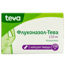 Flukonazol-Teva kaps. tver. 150 mg No. 1