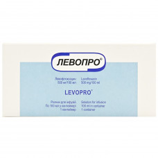 Left pro-solution for inf. 500mg/100ml Comte. 100 ml No. 1