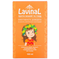 Spray from louses and nits treatment-and-prophylactic Lavinal a bottle of 100 ml