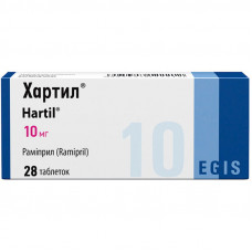 Hartil of the tab. of 10 mg No. 28