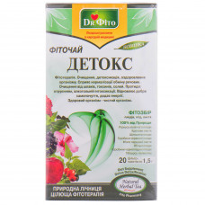 Phytotea the DOCTOR the PHYTO Detox in the filter software packages of 1.5 g 20 pieces