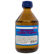 Peroxide of waters. solution of 3% fl. 100 ml