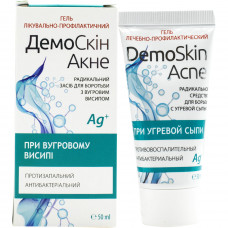 Demoskin of an acne face gel treatment-and-prophylactic in acne rash anti-inflammatory and antibacterial 50 ml