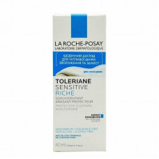 Cream for a face of La Roche-Posay (La Roche Pose) Sensitiv Riesch Toleranum moisturizing protective for dry and sensitive skin of 40 ml