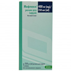 Moflaksa solution for inf. 400mg/250ml fl. 250 ml No. 1