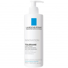 Cream-face gel of La Roche-Posay (La Roche Pose) Toleranum cleaning for sensitive skin for reduction of discomfort and dryness of 400 ml