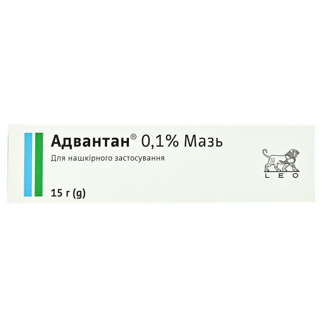 Advantan ointment of 0.1% of a tube of 15 g