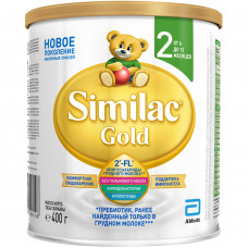 Mix children's milk SIMILAC Gold 2 from 6 to 12 months 400 g