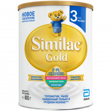 Mix children's milk SIMILAC Gold the 3rd children's milk since 12 months 800 g