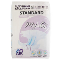 Diapers hygienic MYCO Standard (MayKo Standart) for adults size M (2) are 10 pieces