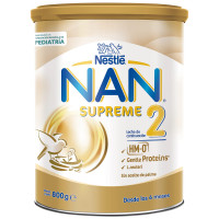 Mix milk children's NESTLE of Nan of 2 Supreme on the basis of partially hydrolyzed whey protein since 6 months 800 g