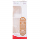 Small bottle for feeding of NUK of Nature Sense of plastic 260 ml with a silicone pacifier for children from 6 to 18 months for milk