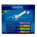 Tampons female TAMPAX Compak Super with the applicator of 16 pieces