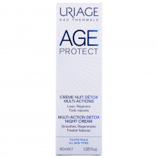 Крем для лица URIAGE (Урьяж) Age Protect (Эйдж протект) детокс мультизадачный ночной 40 мл