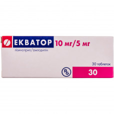 Equator of the tab. 10mg/5mg No. 30