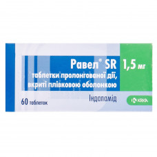 Равел SR табл. п/о 1,5мг №60