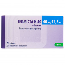 Telmista of N of 40 tab. 40mg/12.5mg No. 28