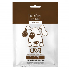 Beauty Derm face pack (Beauty of dermas) the fabric restoring Animal Dog Energy of 25 ml