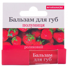 Lip balm Pharmak Klubnika roller of 4.5 ml