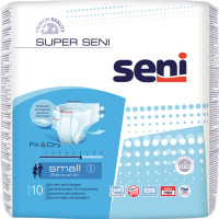 Diapers for adult SENI of Super Small (Super Pitches) the size are S/1 10 pieces