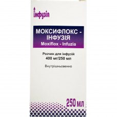 Moksifloks-Infuziya solution for inf. 400mg/250ml quarrystone. 250 ml No. 1