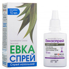 Evkasprey nazat spray. 1mg/ml Comte. 10 ml