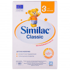 Mix milk children's SIMILAC the Classic 3 since 12 months 600 g