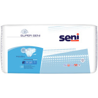 Diapers for adult Seni of Super Large (Super Ladzh) L/3 size are 30 pieces