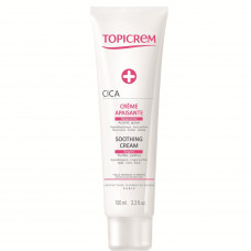 The cream for a face and body of Topicrem S_SA calming for elimination of skin irritations of babies, children, adult 100 ml