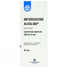 Нифуроксазид Алкалоид сусп. орал. 200мг/5мл фл. 90мл