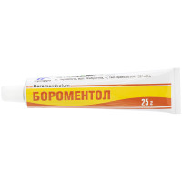 Boromentholum ointment of a tube of 25 g