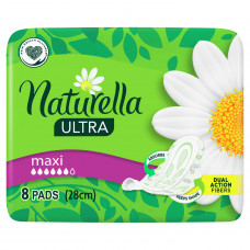 Прокладки гигиенические женские NATURELLA (Натурелла) Ultra Maxi Single (Ультра макси) 8 шт