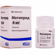 Methypredum of the tab. of 4 mg No. 30