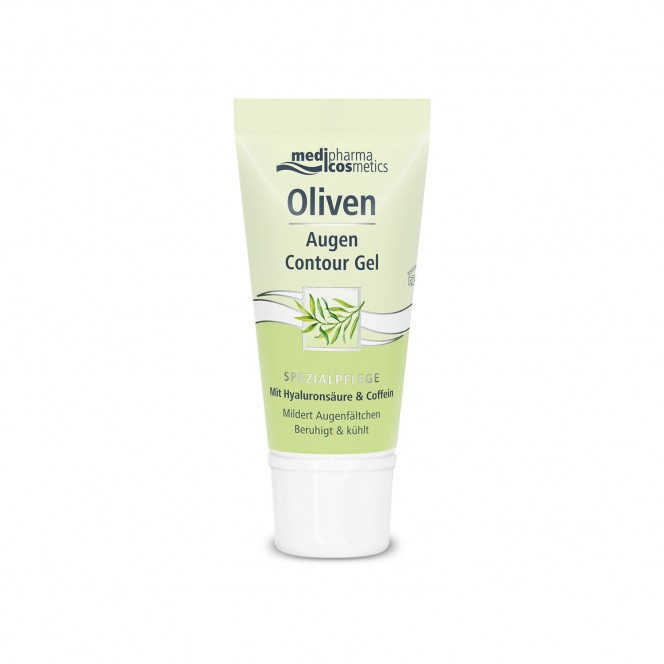 Skin gel around eyes of OLIVENOL of 15 ml