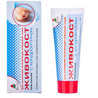 The Eliksir Zhivokost body cream-balm with chondroitin for acceleration of regeneration of cartilaginous tissue of 75 ml