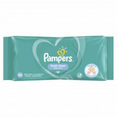 Салфетки влажные детские PAMPERS (Памперс) Baby Fresh Clean (Бэби фреш клин) упаковка 52 шт