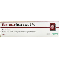 Pantenol-Teva ointment of 5% of a tube of 35 g