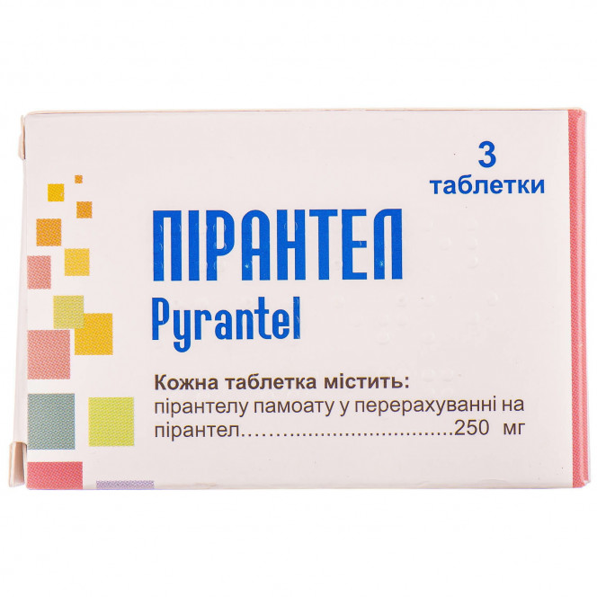 Pyrantelum of the tab. of 250 mg No. 30