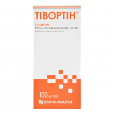 Tivortin solution for inf. 42mg/ml quarrystone. 100 ml