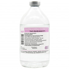 Sodium chloride (physical. solution) solution for inf. 0.9% quarrystone. 400 ml