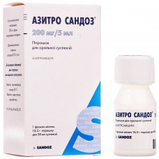 Azitro Sandoz time. baby susp. 200mg/5ml fl. 20 ml