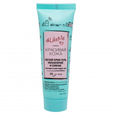 Cream-face gel and skins around eyes of VITEKS of LikeMe (Laykmi) moistening and shine of 50 ml