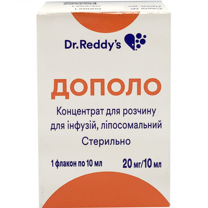 Dopolo konts. for solution for inf. liposomat. 2mg/ml fl. 10 ml (20 mg) No. 1