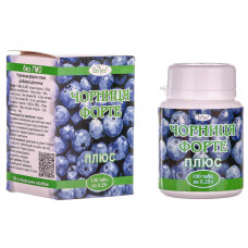 Vitamins for eyes Bilberry forte ENJEE (Enzhi) plus a tablet on 0.25 g 100 pieces