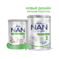 Смесь молочная детская NESTLE (Нестле) Нан 2 Premium (Премиум) Кисломолочный с 6 месяцев 400 г